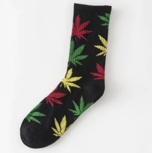 NWT Men's HUF Plantlife Crew Socks - Picture 4 of 9